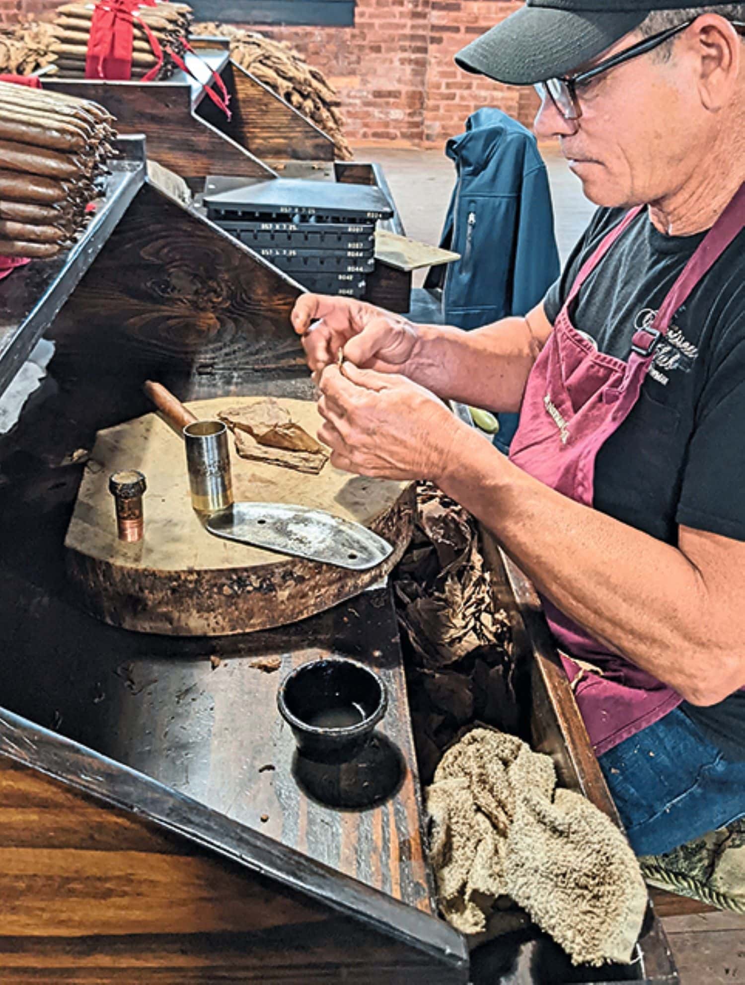 Zigarren werden bei J.C. Newmann von Hand gerollt