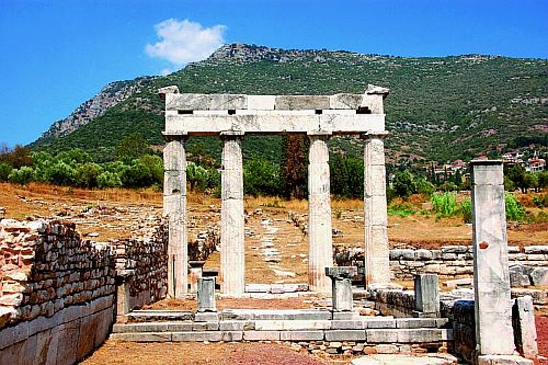 Ausgrabungen des antiken Messene.