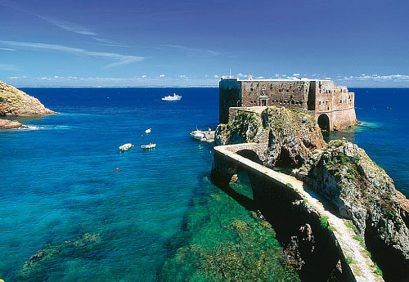 Das Naturschutzgebiet Berlengas ist die einzige maritime und submarine Schutzzone des Landes. Foto: Turismo do Oeste