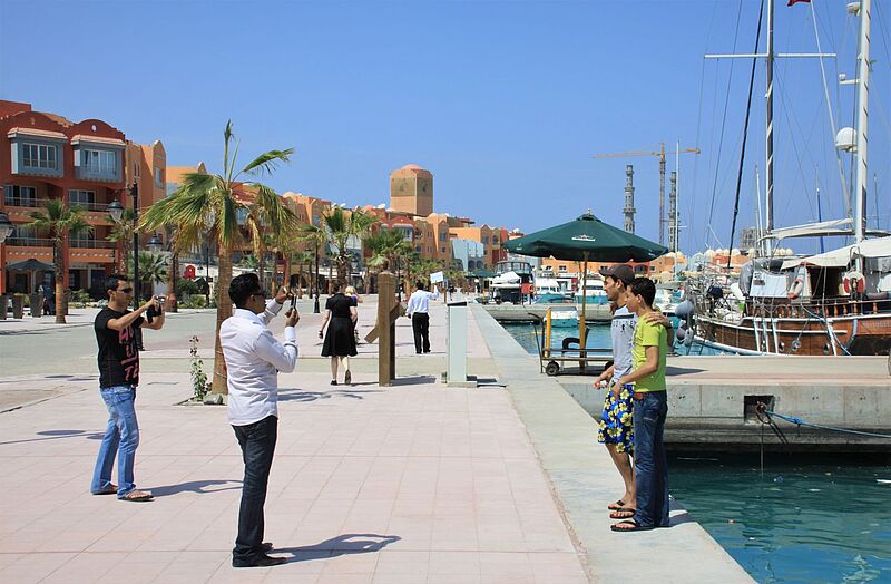 Das Korridor-Projekt soll in den Urlaubsorten Sharm el Sheikh und Hurghada (Foto) starten