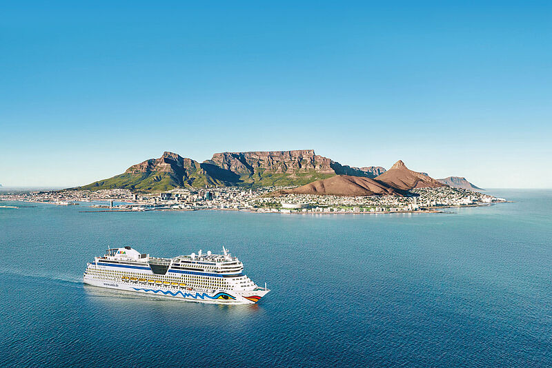 Die Aida Sol läuft bei ihrer Weltreise 17 Länder auf vier Kontinenten an. Foto: Aida Cruises