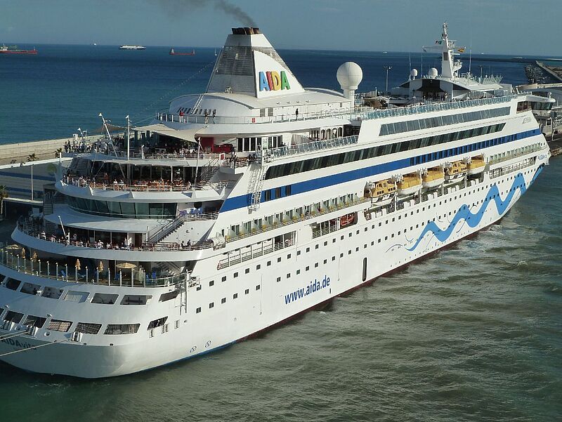 Die Aida Vita wird nicht mehr für Aida fahren, ein neuer Eigner ist noch nicht bekannt. Foto. ck