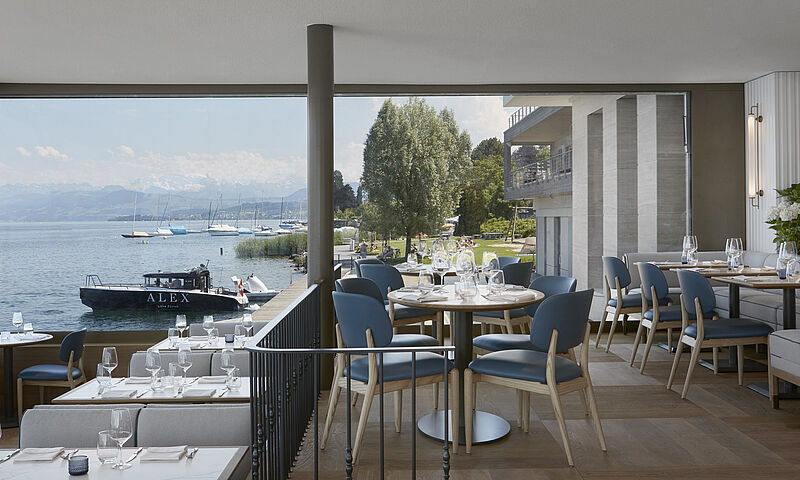 Das Alex Lake Zurich liegt direkt am See