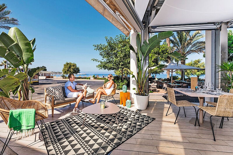Das Boutique-Hotel Allsun Marena Beach empfängt Ende März die ersten Gäste der Saison. Foto: Allsun Hotels