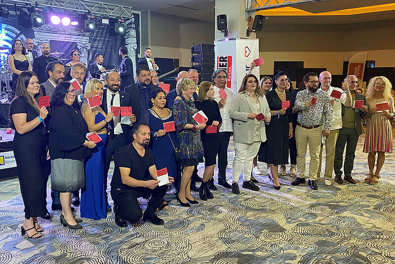 Die Red-Carpet-Night war der Höhepunkt des jüngsten Vertriebsevents von Anex Tour. Foto: mg