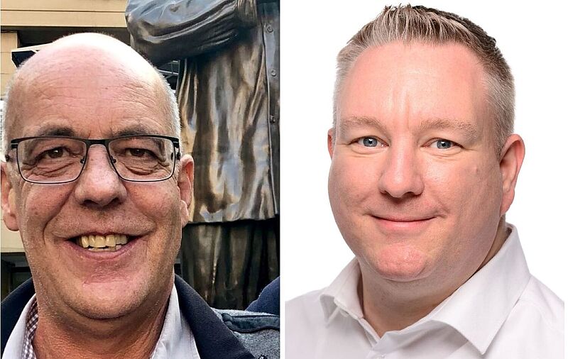 Guido Bürger (rechts) ist neuer Vorsitzender der ASA, Werner Gordes hatte nicht mehr kandidiert