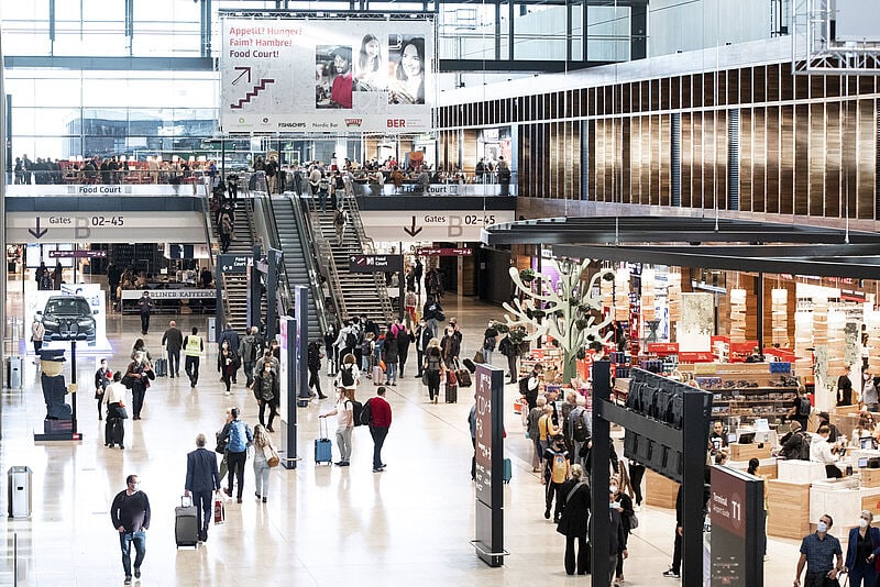 Der Hauptstadtflughafen BER erzeugt offenbar eine große Nachfrage nach neuen Flugrouten. Foto: Flughafen Berlin Brandenburg