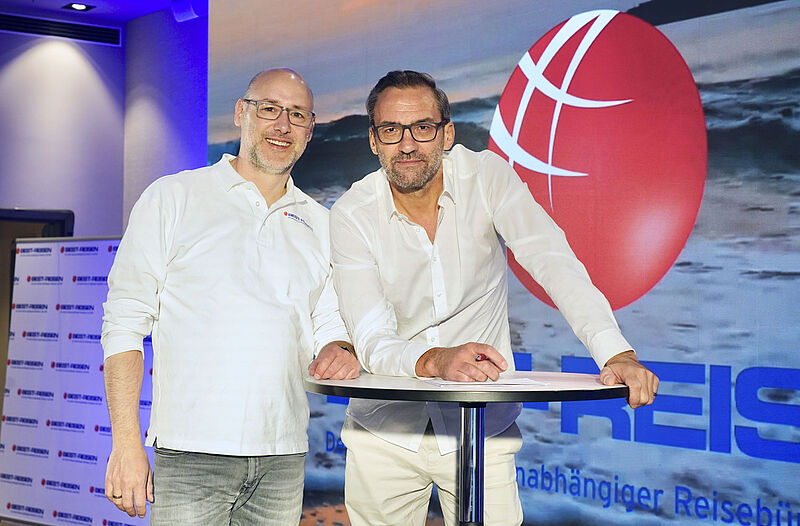 Sind bei den Regional-Meetings dabei: die Community-Manager Marcus Crause (links) und Jochen Köhler