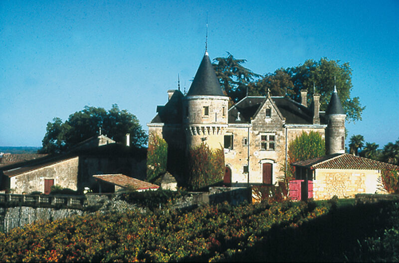 Das Château de la Grave in Bourg