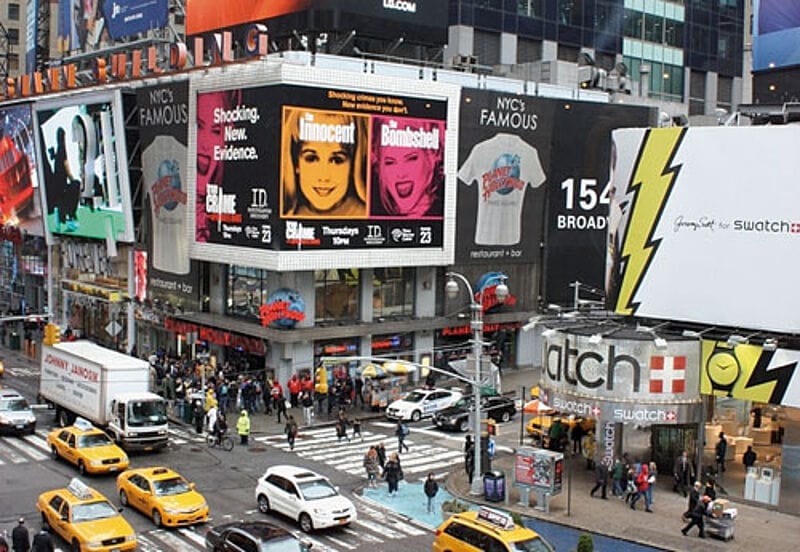 Der Broadway ist das pulsierende Theaterviertel im Herzen von New York. Foto: Sabrina Hasenbein