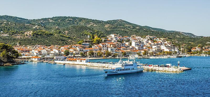 Eines von 16 Condor-Zielen in Griechenland: die Insel Skiathos