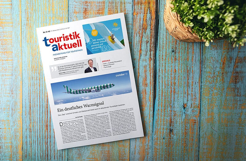 Die neue Ausgabe von touristik aktuell sollte heute in Ihren Briefkästen liegen