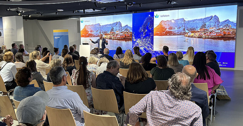 Spannende Infos unter anderem zu den Lofoten bot das Event von Discover Airlines zu den nordischen Ländern