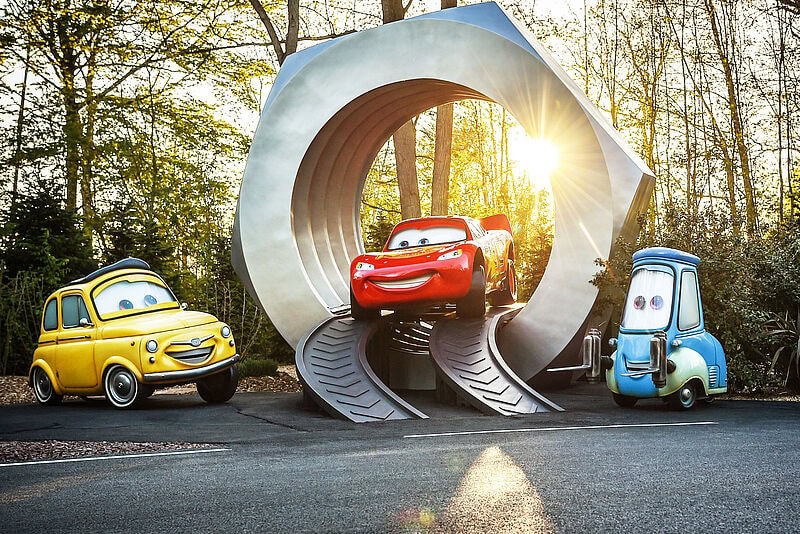 Für alle Fans der „Cars“-Filme: die neue Attraktion Cars Road Trip