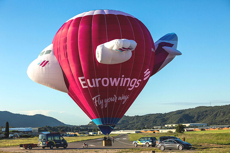 Diese neue Attraktion von Eurowings auf Mallorca erregt definitiv Aufsehen