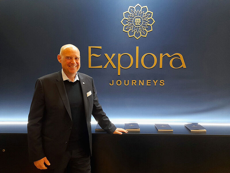 CEO Michael Ungerer im März auf der ITB in Berlin