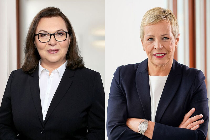 Theodora Dimopoulou (links) wechselt von DER Touristik zum FTI Ticketshop, wo sie die Nachfolge von Heike Schumacher antritt. Fotos: FTI