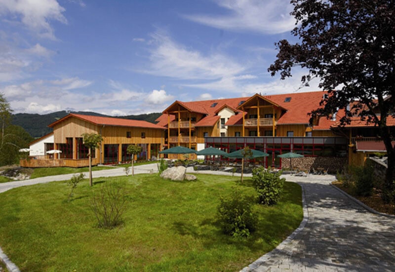 Eines der 57 Familotel-Häuser: der Schreinerhof im Bayerischen Wald