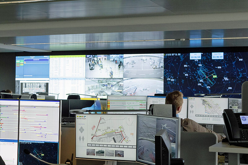 Das neue „Airport Operations Control Center“ geht Mittwoch in Betrieb