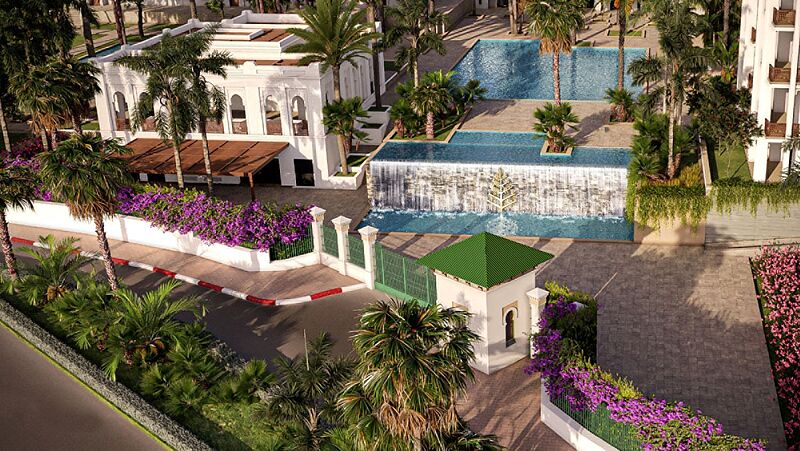 Das Four Seasons Hotel Rabat at Kasr al Bahr bietet 200 Zimmer