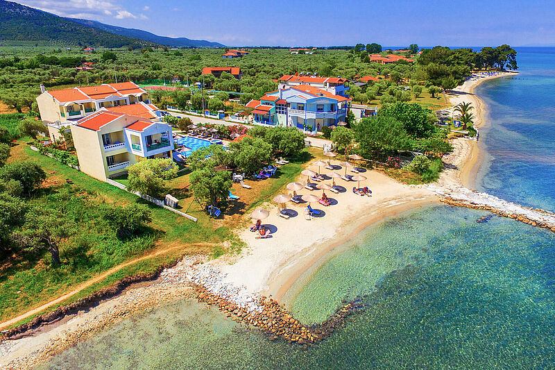 Der neue Sportclub Aegean Sun auf der Insel Thassos