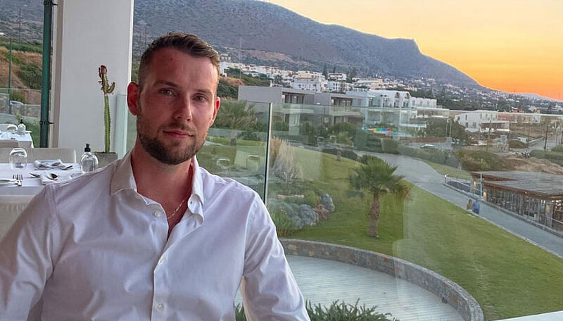 Reiseverkäufer Patrick Glatzl ist der neue Botschafter des Temptation Miches in der Dominikanischen Republik