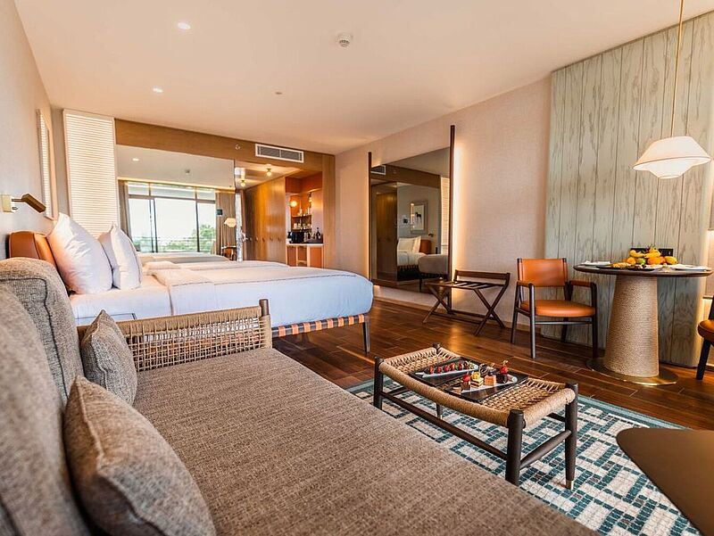 Modern eingerichtet: Superior-Zimmer im Gloria Serenity Resort. Foto: Gloria Hotels & Resorts