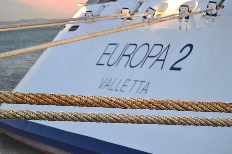 Die Europa 2 wird in der Saison 2025/2026 auch wieder auf den Kanaren festmachen. Foto: ck