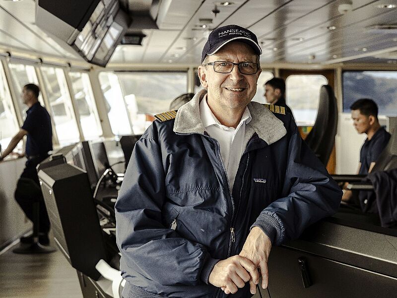 Thilo Natke arbeitet seit 1993 für Hapag-Lloyd Cruises, seit 1997 als Kapitän. Foto: Hapag-Lloyd Cruises/Hübner