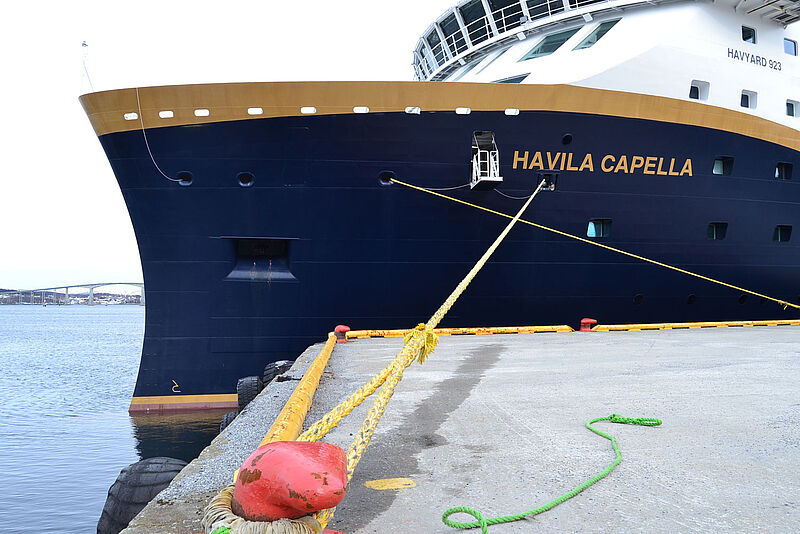 Neben der Havila Capella betreibt die Reederei deri weitere Schiffe auf Norwegens Postschiffroute