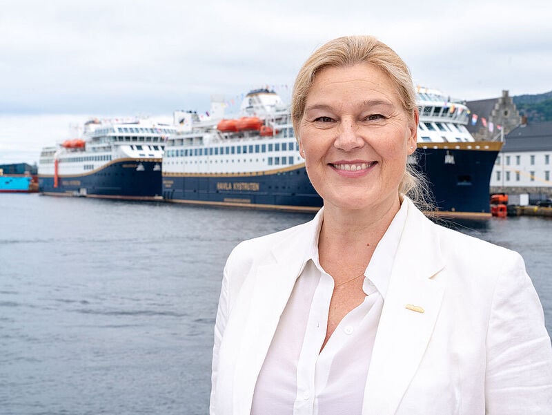 Die gebürtige Finnin Pia Kuusisto ist Head of Sales der norwegischen Rederei im DACH-Markt. Foto: Martin Giskegjerde-Oclin