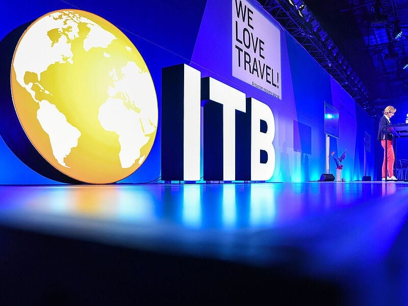 Großer Auftritt im Internet: Die ITB-NOW findet vom 9. bis 12. März statt. Foto: Messe Berlin