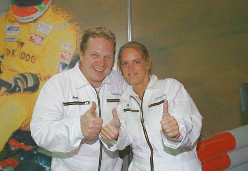 Sie stellten das Event auf die Beine: Stephanie Mulder und Jörg Herrmann vom Ferienhausanbieter Interhome