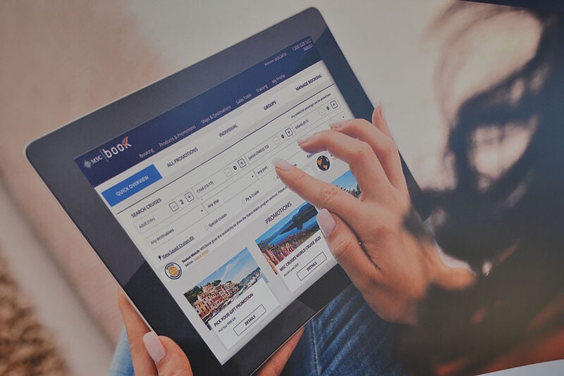 Auch neue Self-Service-Tools in MSC Book entlasten das Contact Center der Reederei