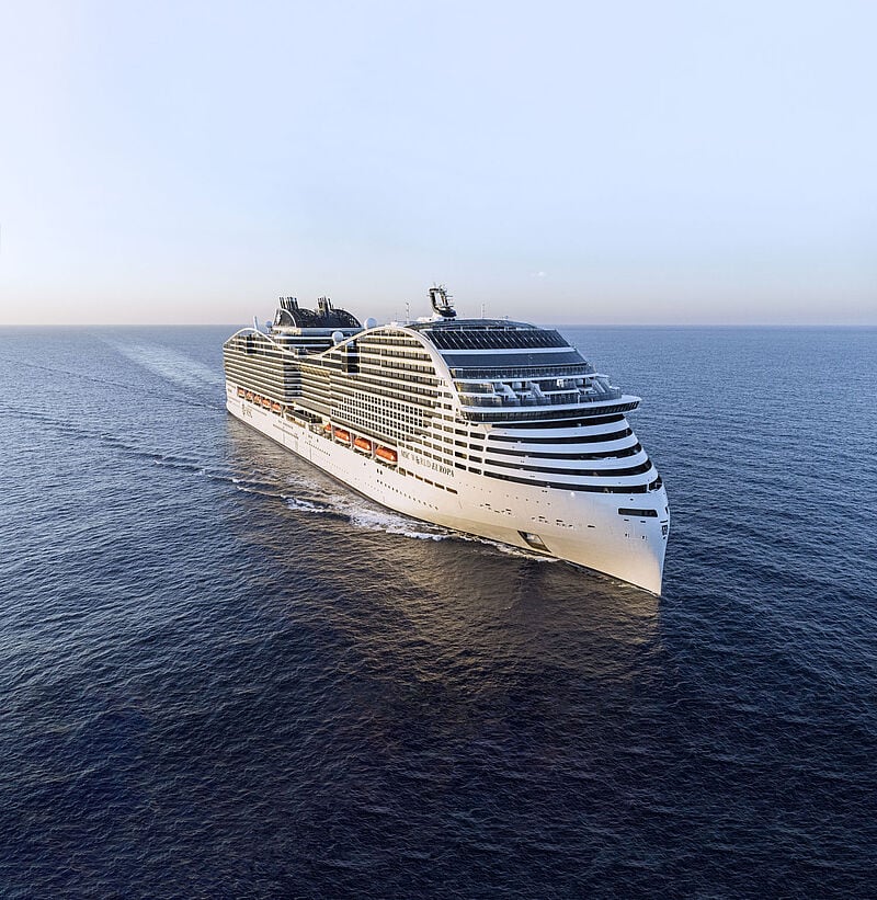 Die Konditionen für den Verkauf von MSC-Kreuzfahrten bleiben für 2024 unverändert