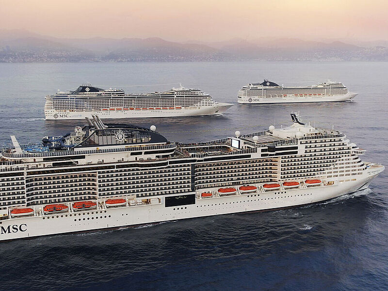 Auch MSC setzt vorübergehend Kreuzfahrten aus. Foto: MSC