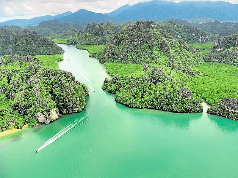 Auf Langkawi ist die neue Öko-Tour „Langwaki Green Geopark Package“ buchbar. Foto: Tourism Malaysia