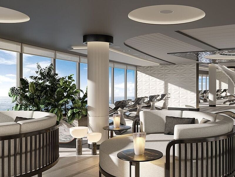 So soll der Lounge-Bereich der neuen Thermal-Suite aussehen. Modell: NCL