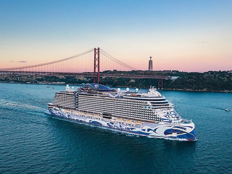 Die Kilometer, die die neue Norwegian Viva in ihrer ersten Europa-Saison zurücklegt, will NCL bei „Walk for Wellness“ übertreffen und in eine Spende umwandeln. Foto: NCL