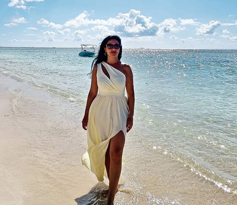 Expertenwissen sammelt Nermin Erdogan vor Ort, wie hier auf Mauritius