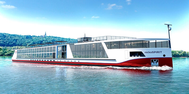 Die Nicko Spirit ist kleiner als herkömmliche Flussschiffe, wodurch der Neubau die Nebenflüsse besser befahren kann