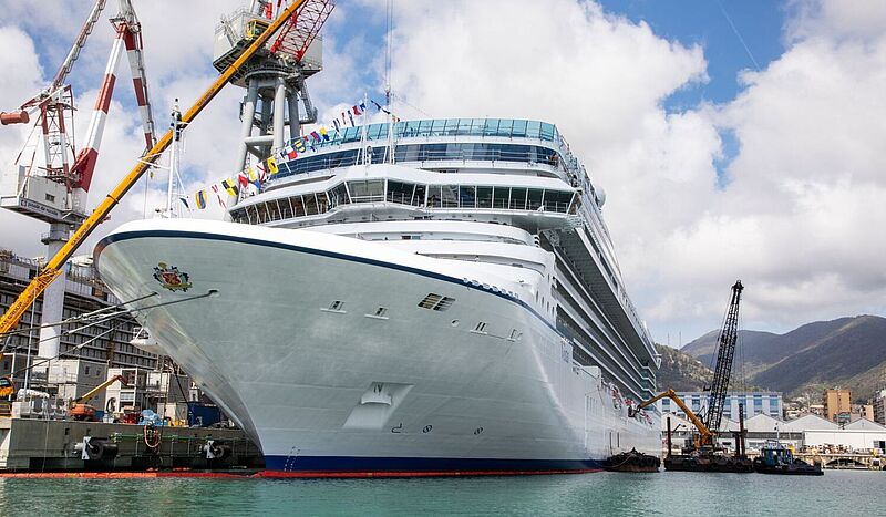 Die Vista wird am 8. Mai in Valletta getauft