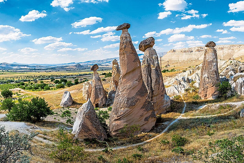 Kappadokien-Programme lassen sich gut mit Strandurlaub oder Städtetrip kombinieren. Foto: Öger Tours