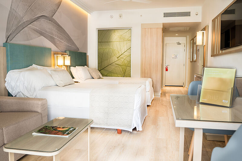 So sehen die Zimmer im renovierten Riu Palace Macao in der Dominikanischen Republik aus