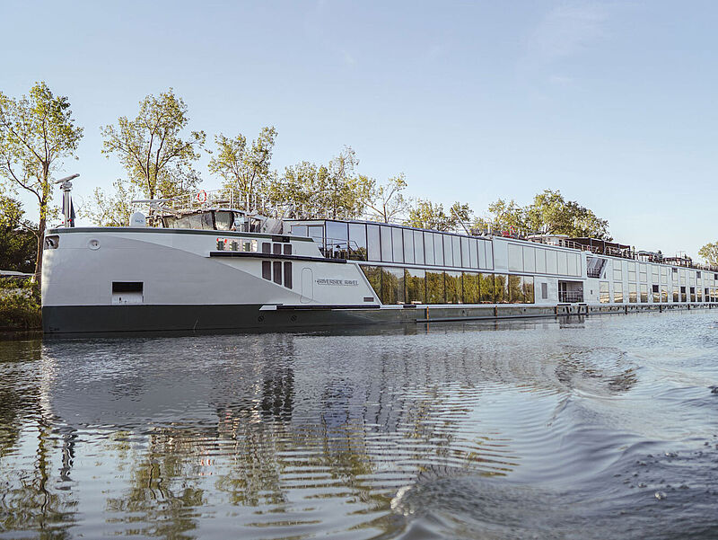 Die Riverside Ravel ist in der kommenden Saison erneut auf der Rhone unterwegs. Foto: Riverside Luxury Cruises