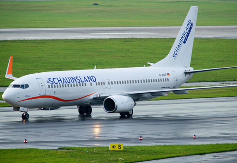 Der Schauinsland-Flieger bedient von Düsseldorf aus Ägypten, die Türkei und die Kanarischen Inseln. Foto: Schauinsland