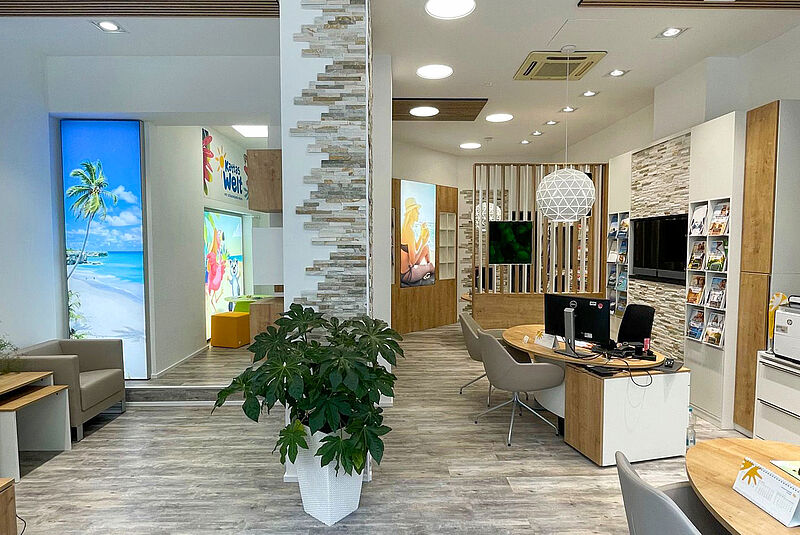 So sieht das neue Schauinsland-Reisebüro in der Düsseldorfer City aus