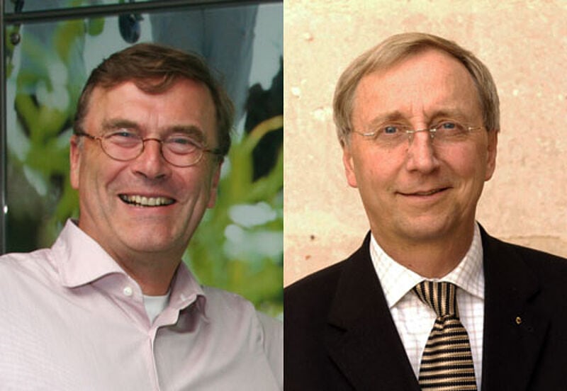 Sie führen den neuen Expertenkreis Reisebüro im DRV: Hasso von Düring (TUI Leisure Travel, Hannover) und Otto Schweisgut (LCC Isaria, München)