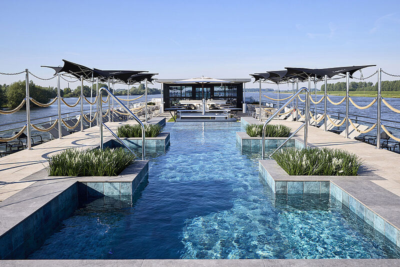 Die Porto Mirante verfügt über einen großen Pool auf dem Sonnendeck. Foto: Scylla/Tom Jasny