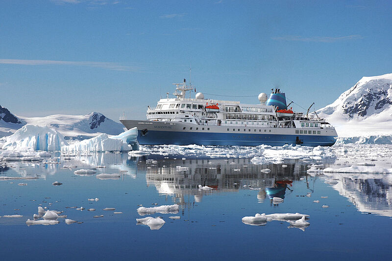 Das Expeditionsschiff Seaventure wird die Reederei Scylla verlassen